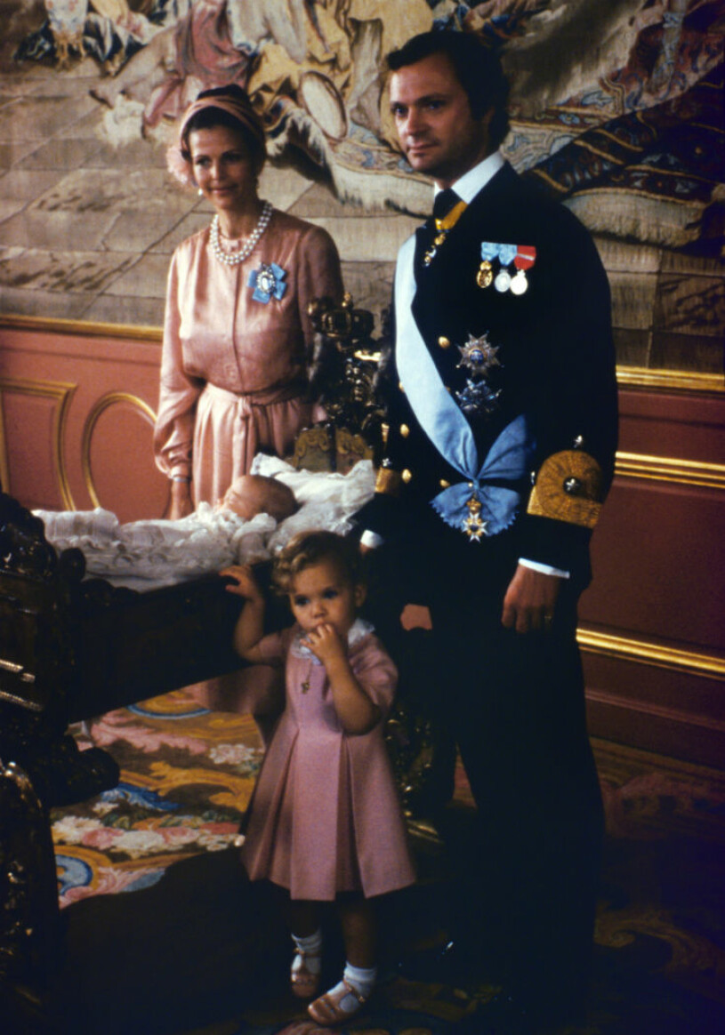 Prins Carl Philips dop i augusti 1979 .