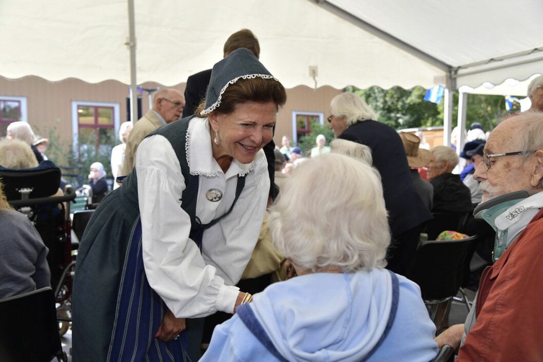 Det är dagar som dessa man inser vem kronprinsessan Victoria fått samma förmåga från. Det är dagar som dessa man inser vem kronprinsessan Victoria fått samma förmåga från.
