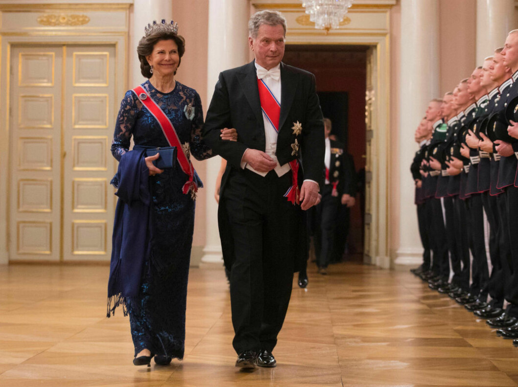 Vid Haralds och Sonjas firande i Oslo.