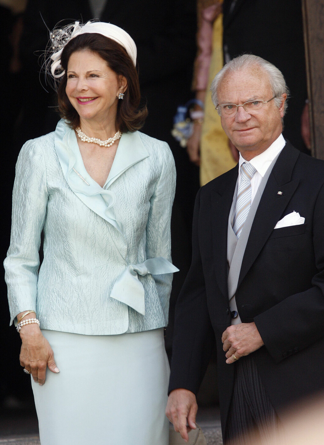 Drottning Silvia och kungen
