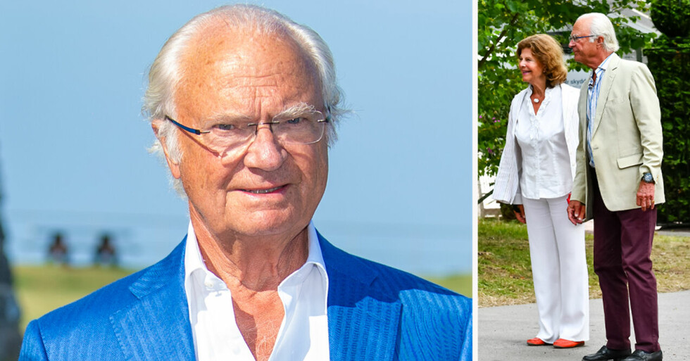 Kung Carl Gustaf och drottning Silvia