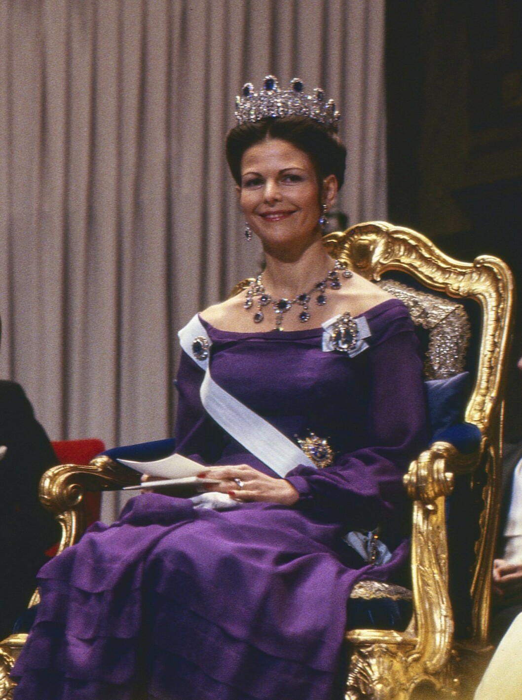 Silvia på Nobel 1978. Silvia Nobel 1978