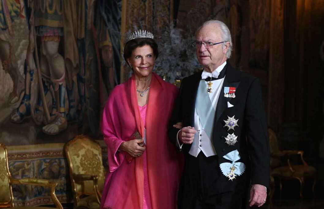 Drottning Silvia bär Stråldiademet. Drottning Silvia bär Stråldiademet.