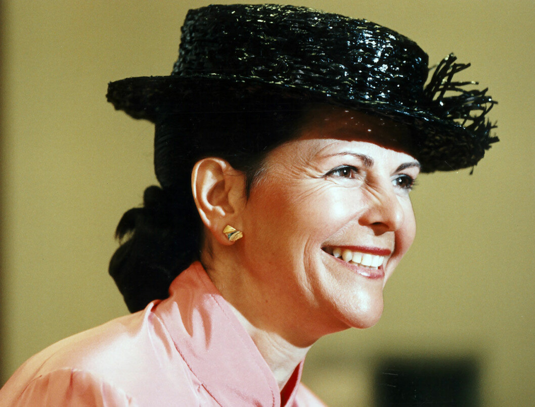 Svart hatt på Silvia