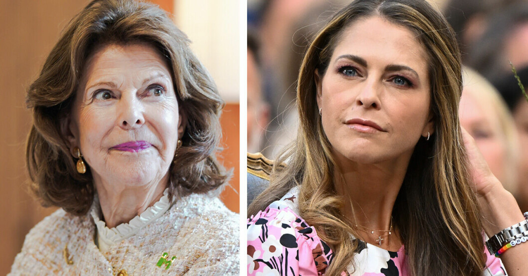 Drottning Silvia och prinsessan Madeleine