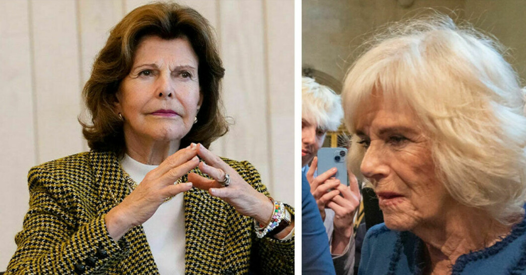 Johan T jämför de båda drottningarna. Drottning Silvia och drottning Camilla