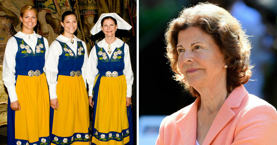 Drottning Silvias kontroversiella dräkt: "Inte en folklig tradition, ett borgerligt plagg"