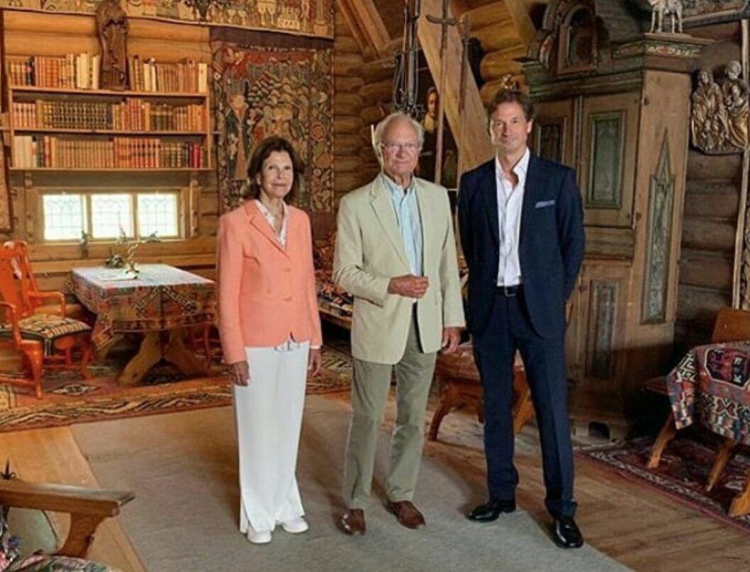 Bilden som dök upp på kungahusets Instagram-konto. Bilden som dök upp på kungahusets Instagram-konto.
