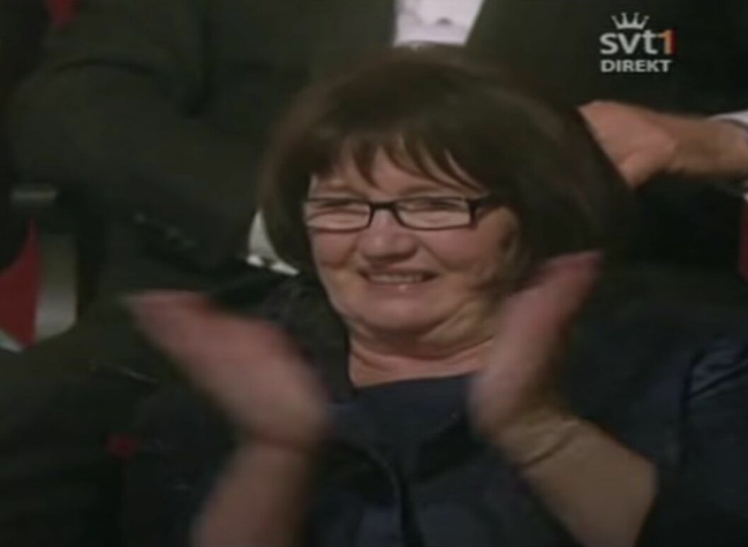 Ewa Westling i tårar! Ewa Westling i tårar!