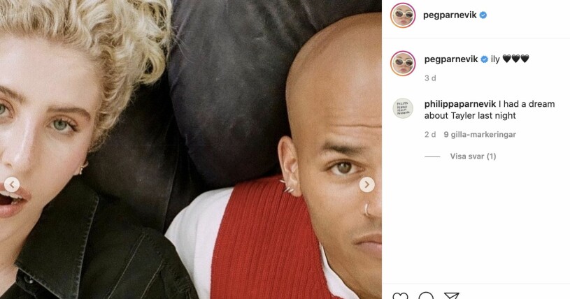 Bild från Peg Parneviks Instagram.