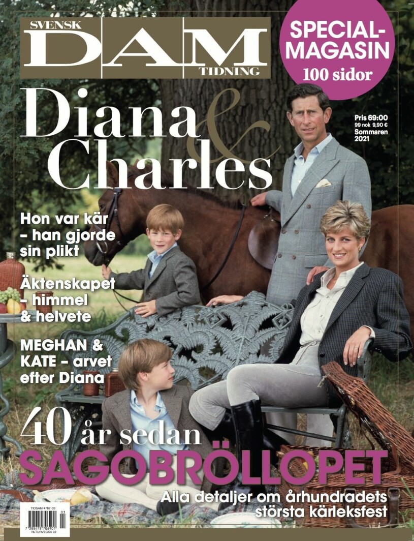 Köp Svensk Damtidnings specialtidning '40 år sedan sagobröllopet'
