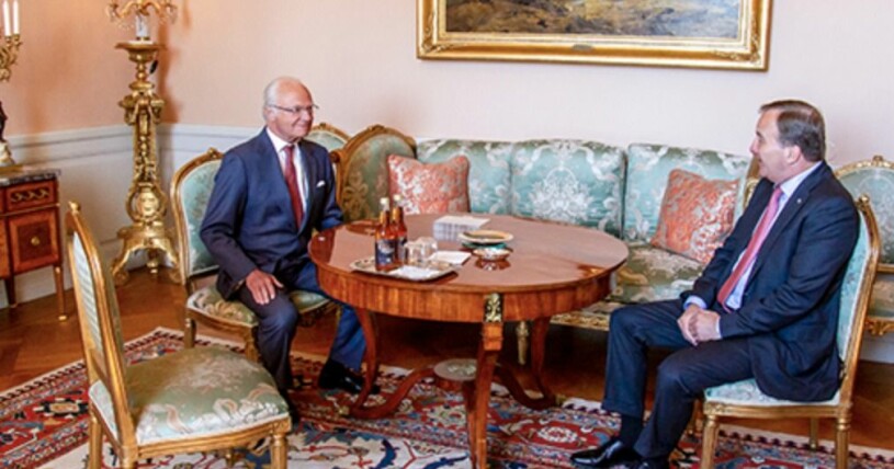Kungen fick företräde till beskedet om att Stefan Löfven avgår som Sveriges statsminister. Kungen fick företräde till beskedet om att Stefan Löfven avgår som Sveriges statsminister.