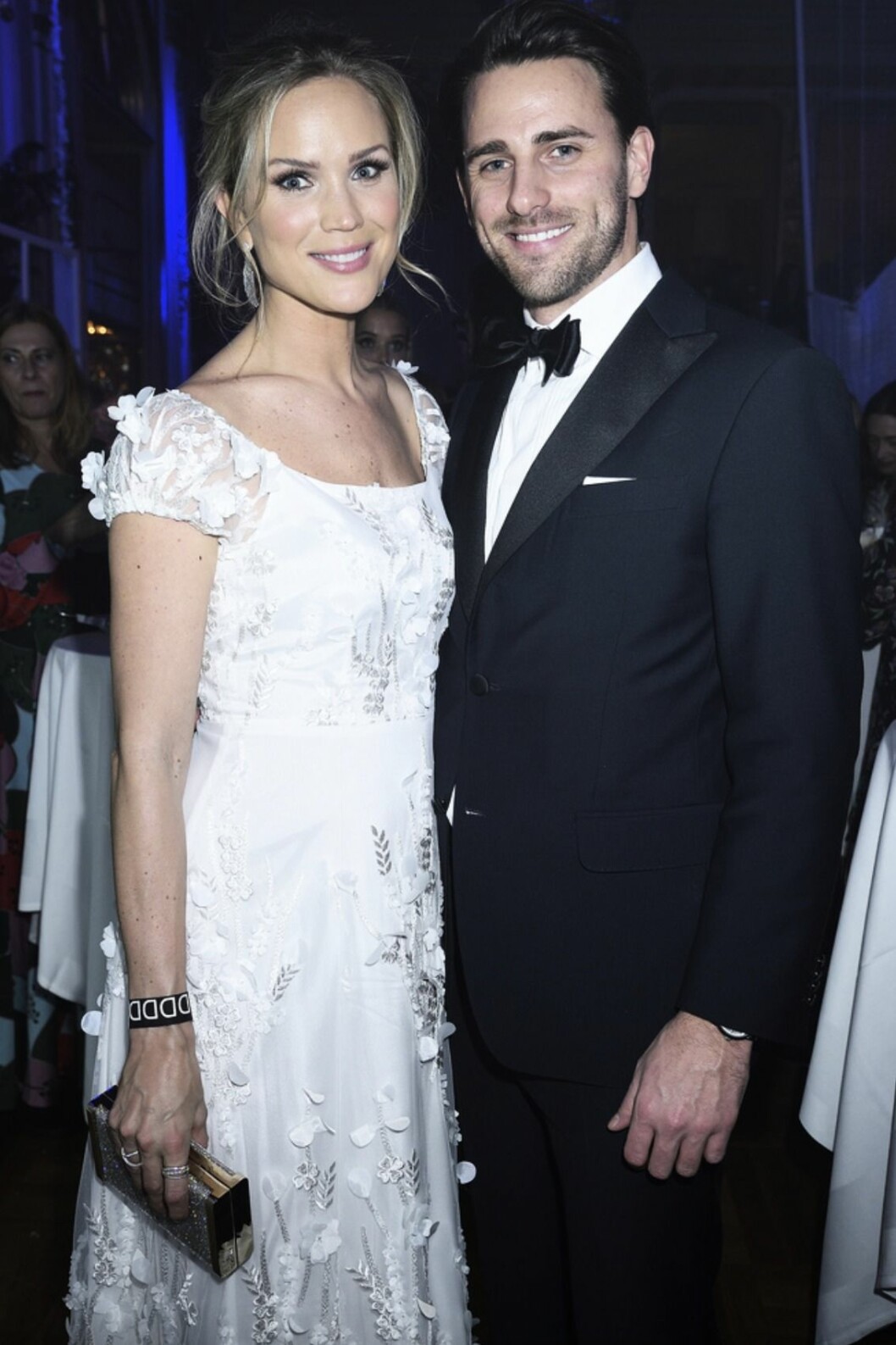 Marie Serneholt med sin Fredric Palmqvist på ELLE-galan 2019. MARIE SERNEHOLT OCH FREDRIC PALMQVIST