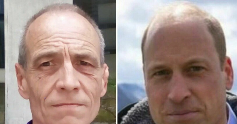 Simon och sin "halvbror" prins William – visst finns det en likhet där? Prins William