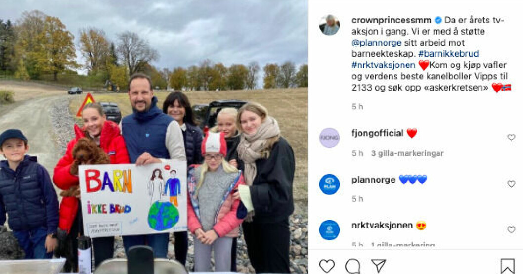 Kronprinsessan Mette-Marit bryter tystnaden på Instagram med en viktig uppmaning. Kronprinsessan Mette-Marits Instagram