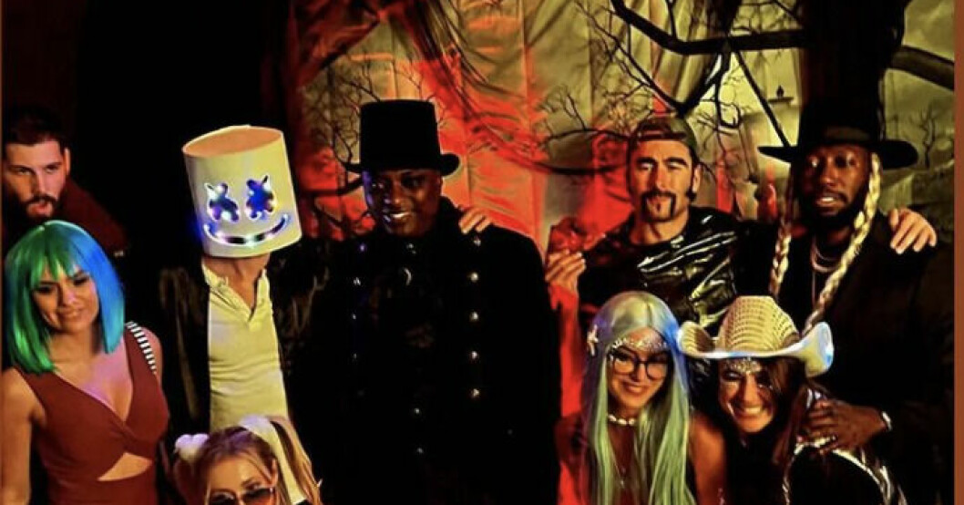 Durek hade finbesök på Halloween! Durek Verrett