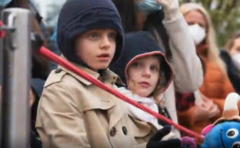Prins Jacques och prinsessan Gabriella. I december fyller de sju. Prins Jacques Prinsessan Gabriella Monaco-tvillingarna