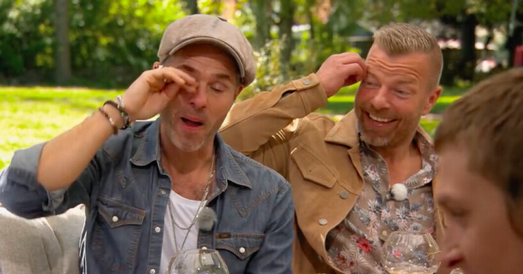 Peter Jöback och Casper Janebrink blev också synligt medtagna.