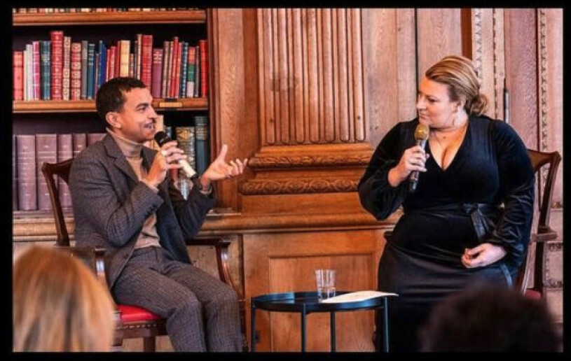 Jason Diakité på Kungliga slottet igår. Sarah Dawn Finer Jason Diakité Timbuktu Seminarium Kungliga slottet