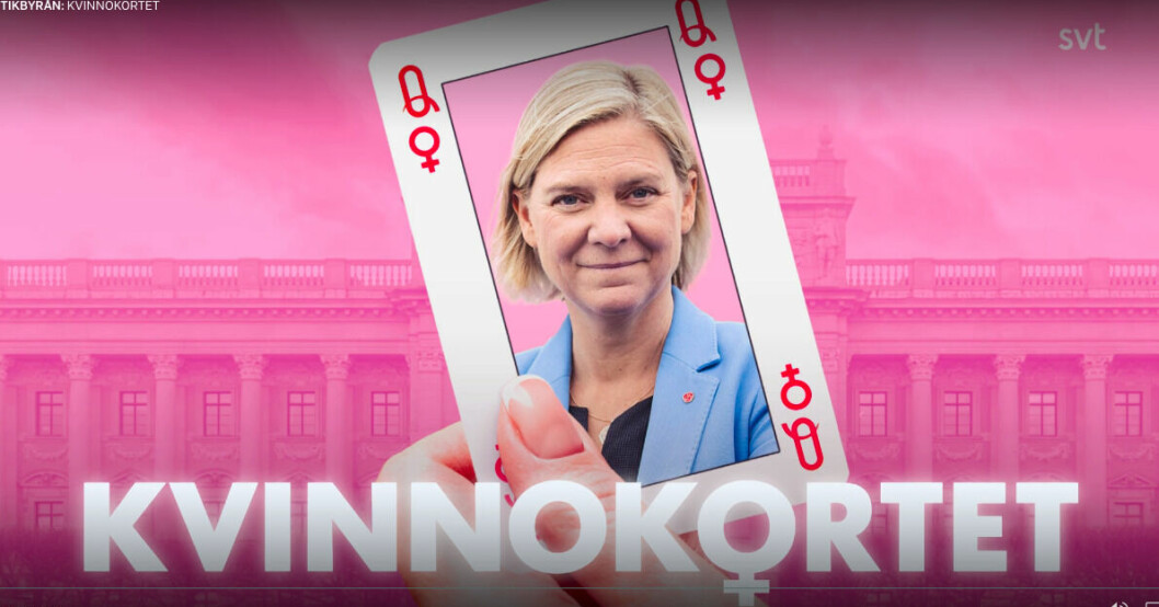 Politikerbyrån hade ett program om Magdalena Andersson innan hon valdes till statsminister.