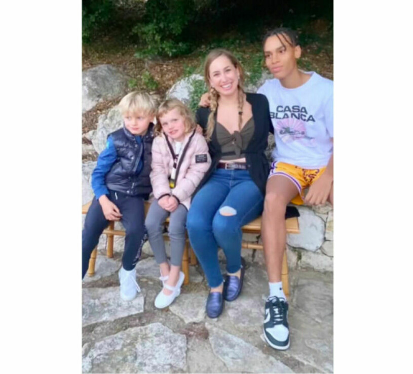 I fjol fångades alla furst Alberts barn - även från tidigare relationer - på bild tillsammans. Prins Jacques, prinsessan Gabriella, Jazmin Grace Grimaldi och Alexandre Coste