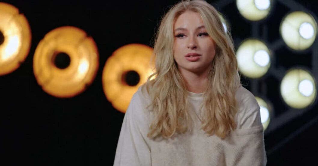 Ellen Taylor i TV4-programmet Secret Song
