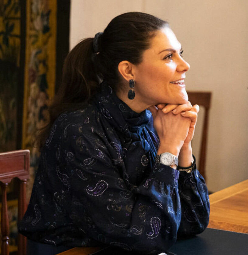 Kronprinsessan Victorias nya look. Nu har vi sett den tolv dagar i sträck! Kronprinsessan Victoria i hästsvans