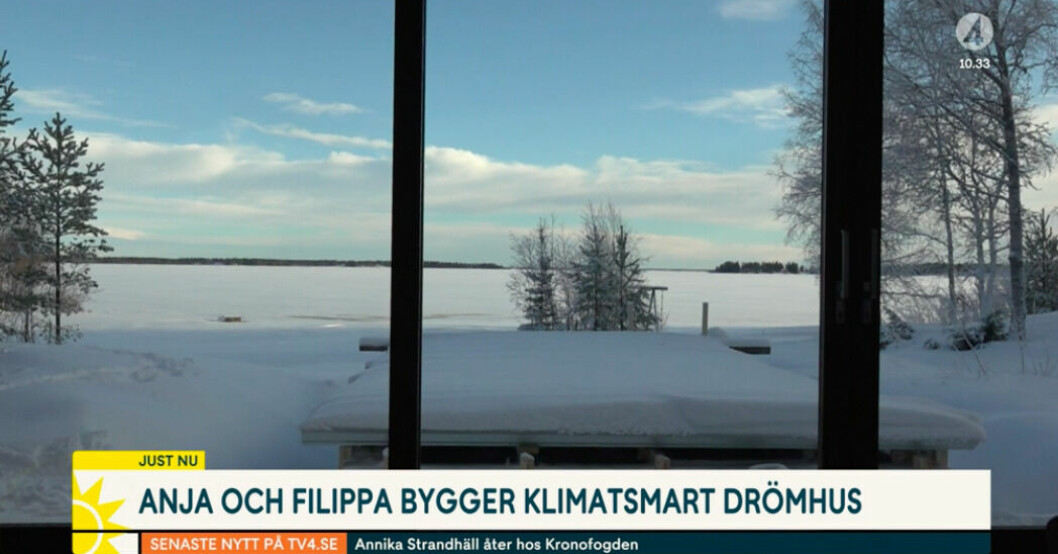 Anja Pärsons och Filippa Rådins hus inifrån