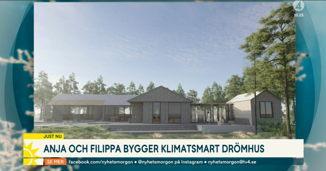 Anja Pärsons och Filippa Rådins hus