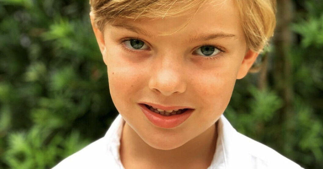 Prins Nicolas. I sommar fyller han sju. Prins Nicolas