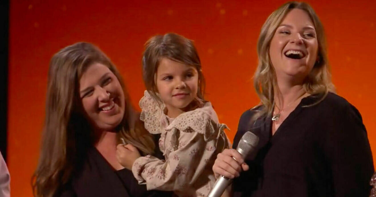 Lotta Engbergs döttrar och barnbarn på scen i Secret Song Sverige