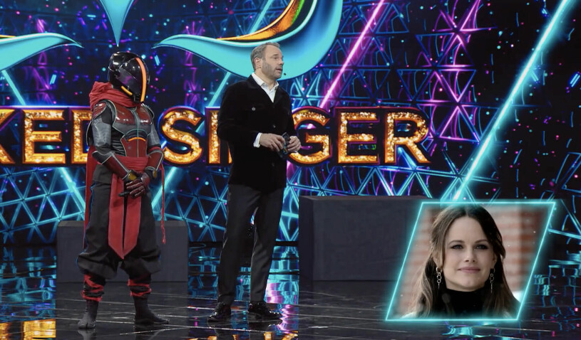 Felix Herngrens gissning på "Cyber-Ninjan" – prinsessan Sofia. Foto: Skärmdump TV4
