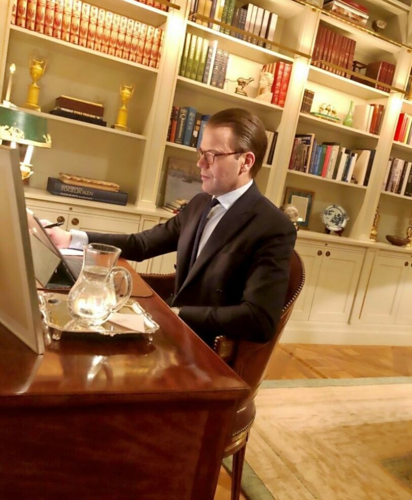 Prins Daniels skrivbord – som prinsessan Christina har berättat mer om!