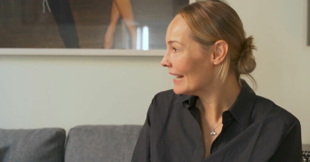 Carina Berg är i chock efter avslöjandet om Christian Bauer. Carina Berg