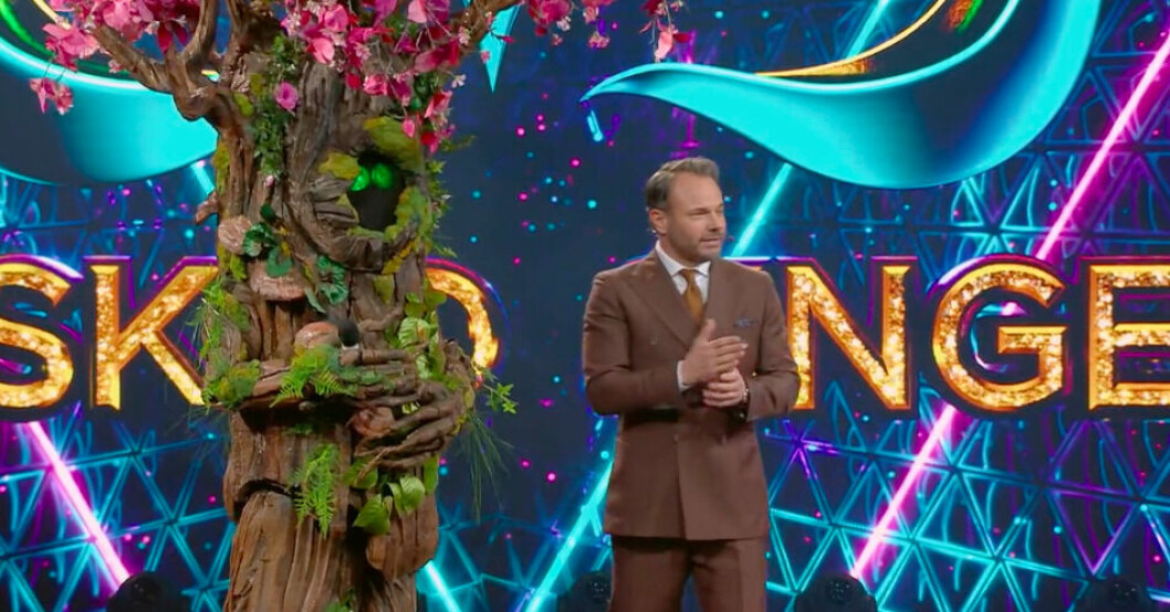 David Hellenius i Masked Singer