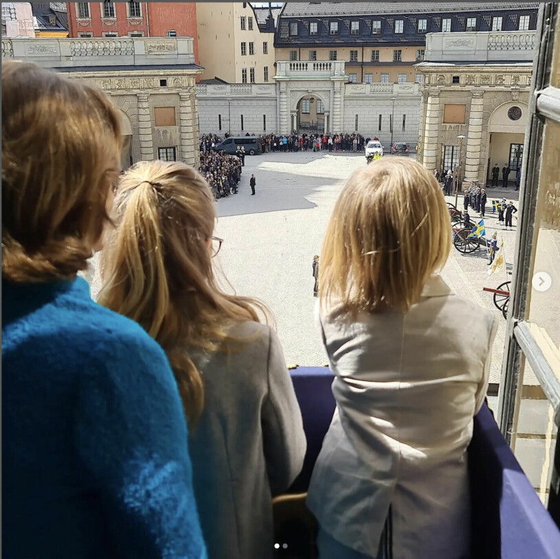 Sofia och Carl Philip delade med sig av en sällsynt privat bild från firandet!