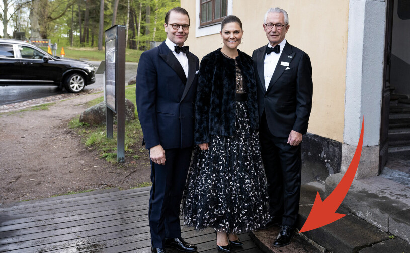 Tord har äntligen fått ta av sig gipset efter olyckan!
