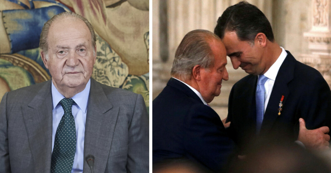 Nya chockbeskedet om exkung Juan Carlos – efter hälsoproblemen