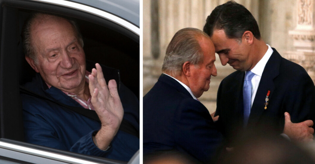 Exkung Juan Carlos återförenad med familjen – efter stora skandalerna