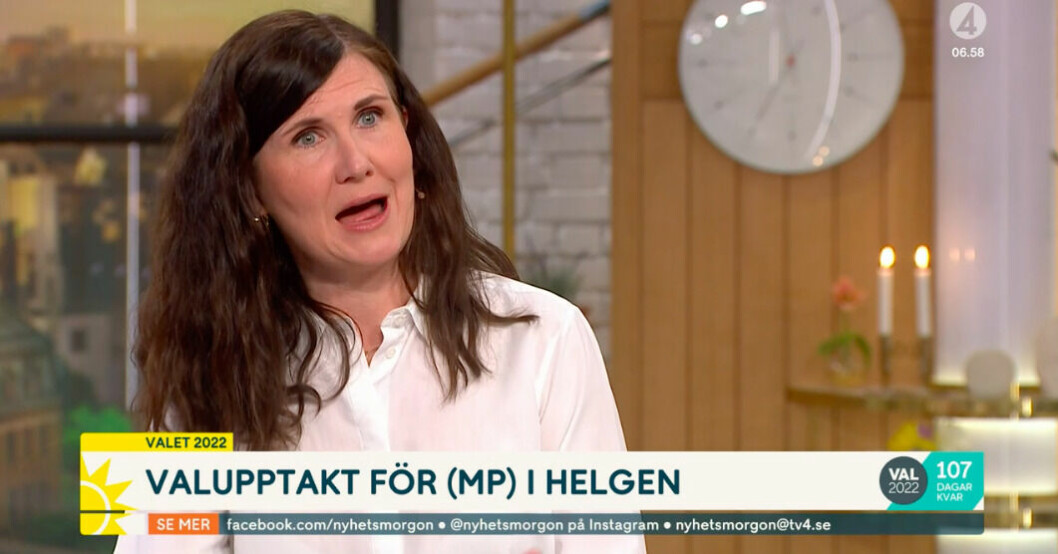Stenevi säger att det är "skitsnack" att klimatpolitiken leder till ett ojämlikt samhälle. Märta Stenvi