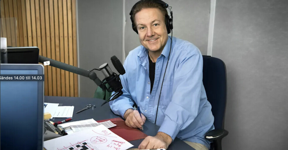 Anders Elderman slutar som programledare för Melodikrysset – lämnar Sveriges Radio helt