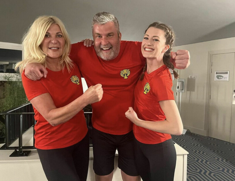 Tre av årets deltagare! Maria Montazami, Marcus Noterius och Louise Nordahl.