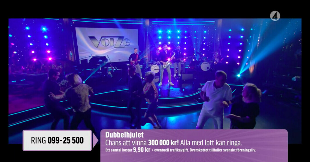 Förra veckan blev det dansbandsmusik och dans i Bingolotto! Bingolotto