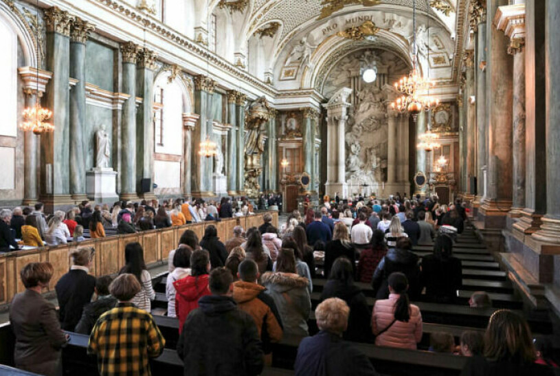 Slottskyrkan på Kungliga slottet. Slottskyrkan