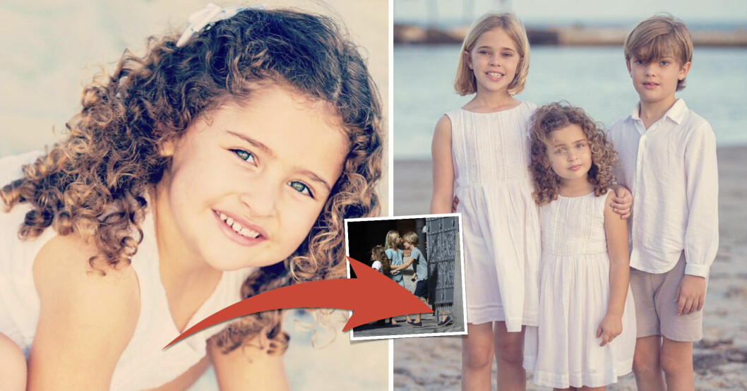 Nya bilden på prinsessan Adrienne, 4, överraskar – alla ser samma sak!
