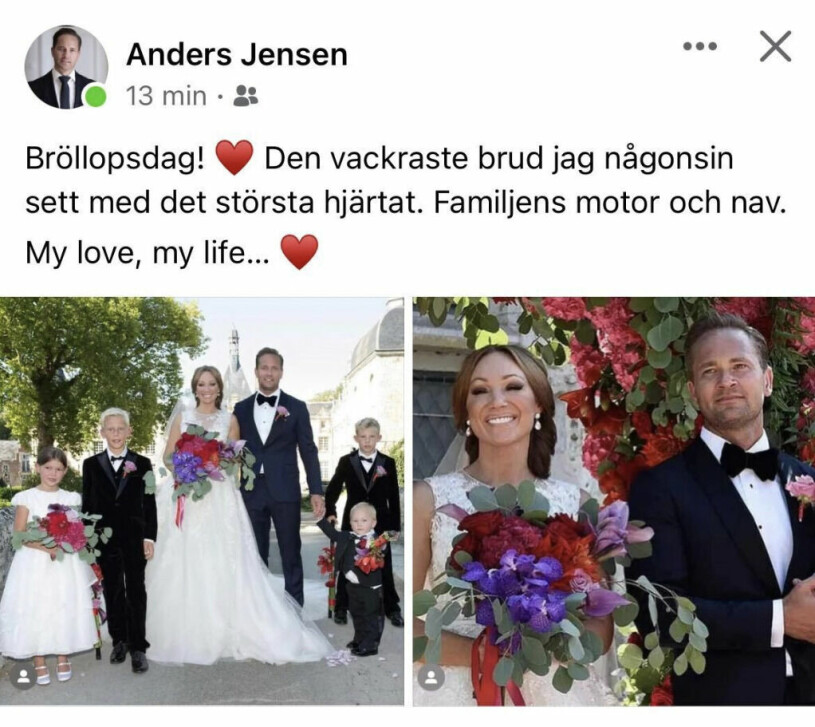 Anders fina hyllning till Charlotte!
