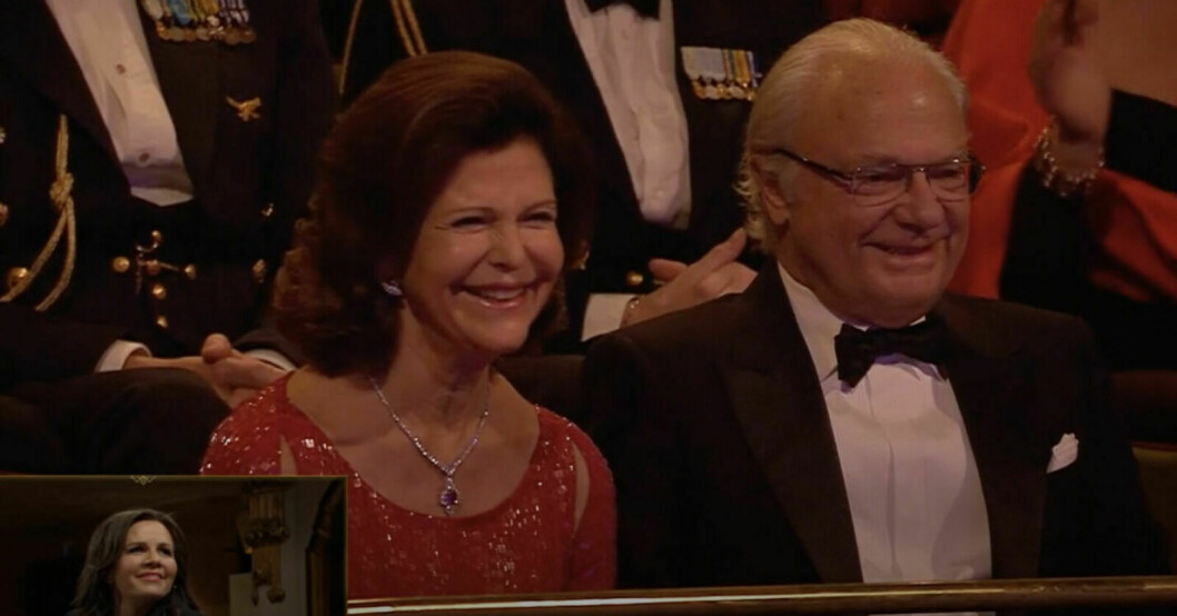 Drottning Silvia och kung Carl Gustaf dök upp i ett inslag i Vilket Liv! Drottning Silvia och kung Carl Gustaf