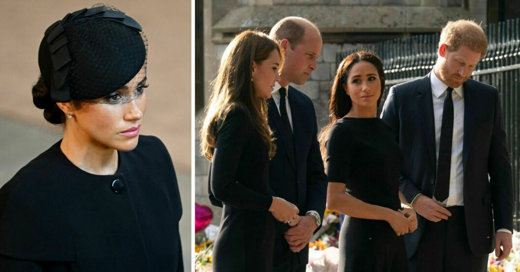 Meghan Markle, prins William, Kate Middleton och prins Harry