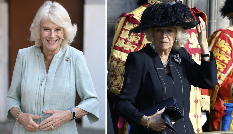 Camilla fick byta ut klockan när hon blev drottning.