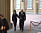 Kungen och drottning Silvia på kung Charles mottagning på Buckingham Palace